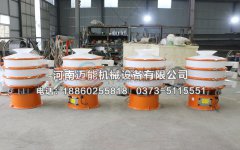 濟南4臺四氧化三鉛塑料振動篩已發貨，請馮經理注意查收！